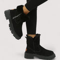 Norma | Khaki Warm Winter Boots, Comfort Fit 5