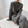 Jelena | Chic Women's Ribbed Knit Wide Leg Set 5