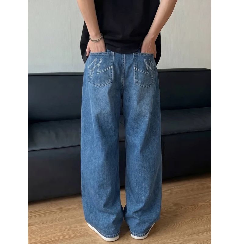 Dominic | Wide Leg Baggy Jeans for Men
