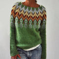 Liv | Retro Women's Autumn Knit Sweater 5