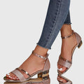 Cushioned Arch Support Heeled Sandals for Women 5