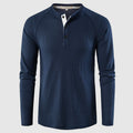 Petrus | Classic Men's Knit Long Sleeve Henley 2