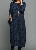 Women's Printed Midi Dress Wedding Guest Formal 3