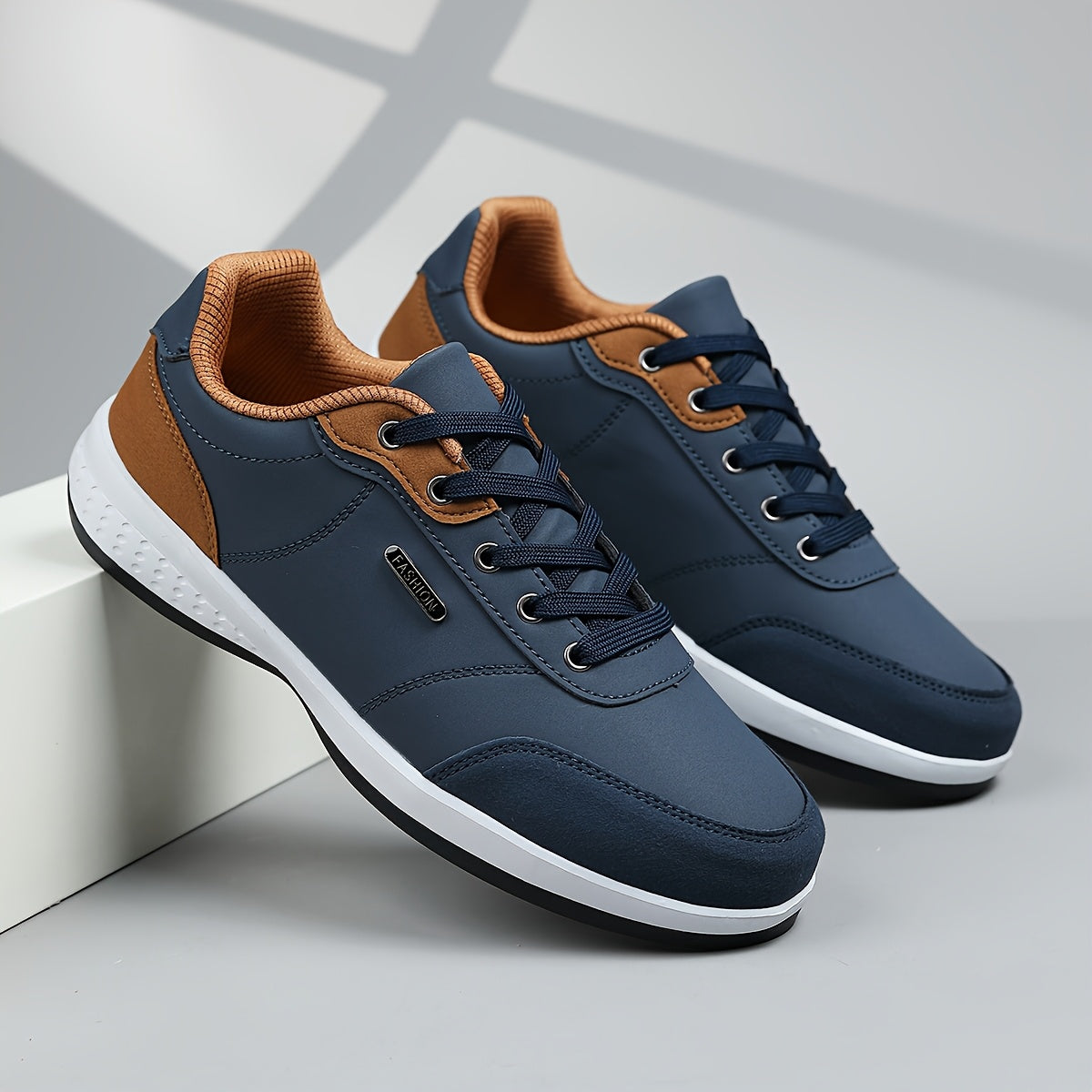 Maxwell | Cushioned Lace-Up Casual Sneakers for Men