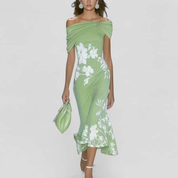 Elegant Midi Dress for Women