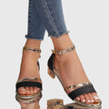 Cushioned Arch Support Heeled Sandals for Women 1