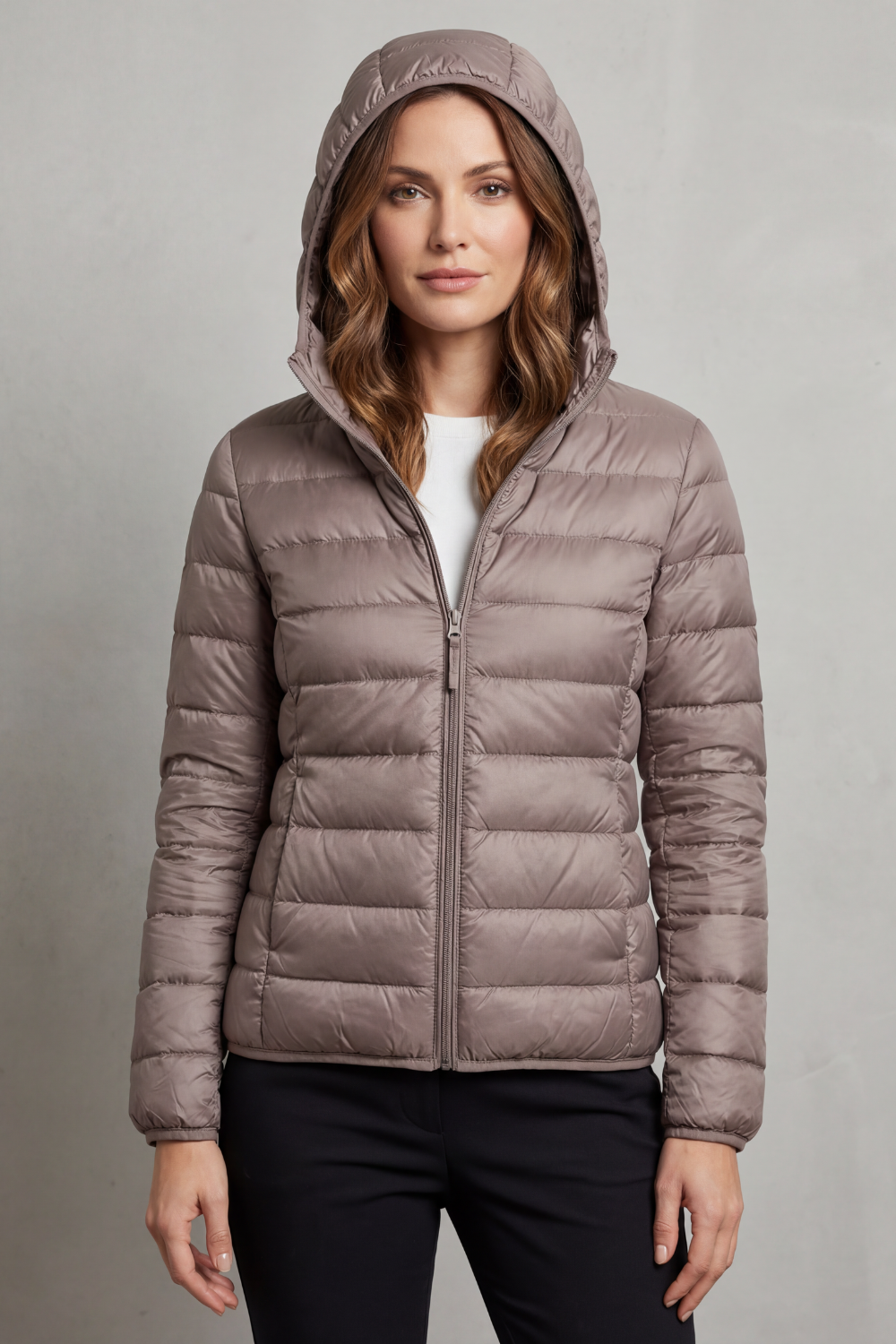 Montarello | Lightweight Packable Hooded Puffer Jacket for Women