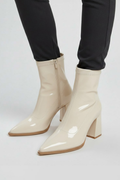 Low Block Heel Ankle Boots for Women 6