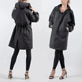 Cosima | Oversized Hooded Water-Repellent Raincoat for Women 6