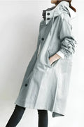 Cosima | Oversized Hooded Water-Repellent Raincoat for Women 2
