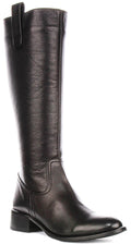 Jenna | Black Mid-Calf Riding Boots for Women 1
