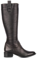 Jenna | Black Mid-Calf Riding Boots for Women 2