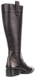 Jenna | Black Mid-Calf Riding Boots for Women 3