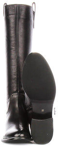 Jenna | Black Mid-Calf Riding Boots for Women 5