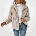 Ivy | Cozy Women's Plush Fuzzy Knit Cardigan 1