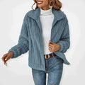 Ivy | Cozy Women's Plush Fuzzy Knit Cardigan 3