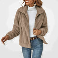Ivy | Cozy Women's Plush Fuzzy Knit Cardigan 5