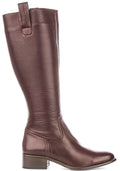 Jenna | Brown Mid-Calf Riding Boots for Women 2