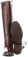 Jenna | Brown Mid-Calf Riding Boots for Women 5