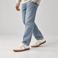 Men's Retro Trainers, Lightweight Lace-Up Gum Sole 8