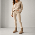 Chunky Sole Faux Fur Ankle Boots for Women 4