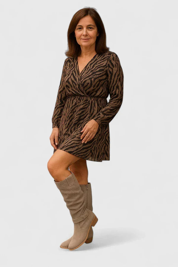 Jayzmarah | Vintage Style Khaki Orthopedic Boots