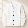 Preston | Classic Men's Diamond Knit Cardigan 3