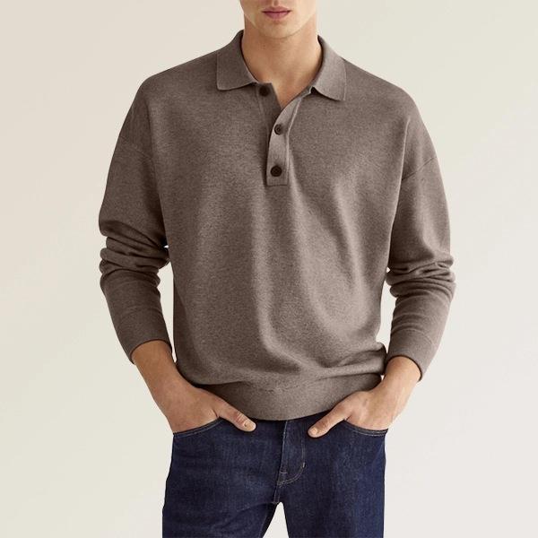 Dorian | Premium Men's Knit Polo Sweater