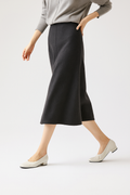 Nives | Cozy Women's High-Waist Knit Maxi Skirt 6
