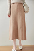 Nives | Cozy Women's High-Waist Knit Maxi Skirt 5