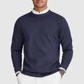 Men's Crew Neck Sweater Casual Everyday Relaxed Fit 5