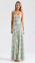 Women's Bustier Maxi Dress Wedding Guest Formal 5