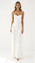 Women's Bustier Maxi Dress Wedding Guest Formal 3