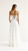 Women's Bustier Maxi Dress Wedding Guest Formal 4
