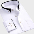 Men's Relaxed Fit Long Sleeve Button-Up Shirt 2