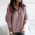 Isla | Cozy Women's Chunky Knit Autumn Sweater 4