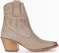 Nova | Grey Cowboy Ankle Boots for Women 2