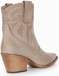 Nova | Grey Cowboy Ankle Boots for Women 3