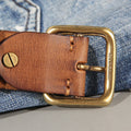 Cowhide Belt Tahoe Casual Formal Everyday 6