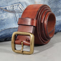 Cowhide Belt Tahoe Casual Formal Everyday 2
