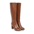 Square Toe Side Zip Knee-High Boots for Women 4