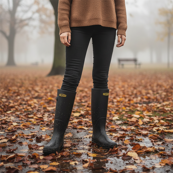 Claudia | Easy-Clean PVC Rain Boots