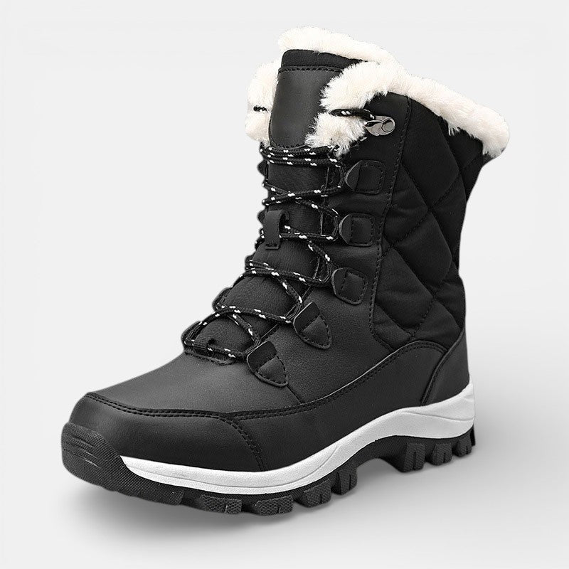 Megan | Black Orthopedic Winter Boots, Premium