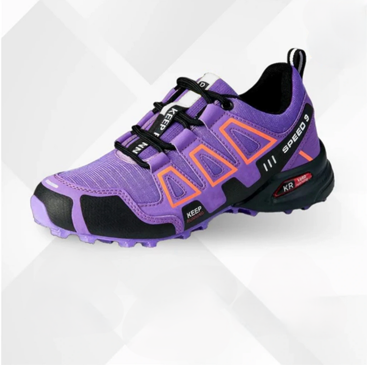 Women's Walking Trainers, Wide Toe Box Trail Shoes