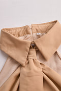 Sleeveless Halter Blouse Neck Tie Detail Fitted 4