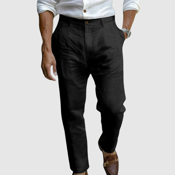 Linen Pants Relaxed Fit Casual Everyday Luxe
