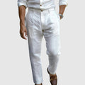 Linen Pants Relaxed Fit Casual Everyday Luxe 4