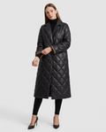 Reversible Quilted Leopard Print Coat for Women 1