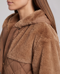 Hooded Faux Fur Jacket for Women 4