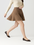 Floriane | Chic Women's High-Waist Knit Mini Skirt 1